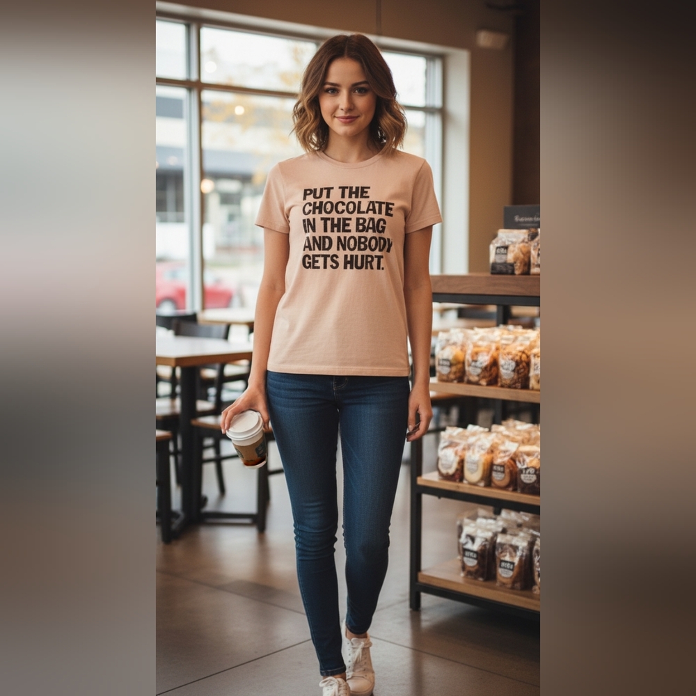 Women's Short Sleeve Tee - Cream